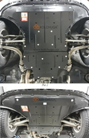 Защита двигателя (метал) 3,0TDI