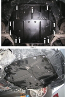 Защита двигателя (метал) 1.9JTDM 