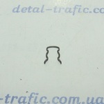 Скоба трубки прокачки сцепления Скоба трубки прокачки сцепления